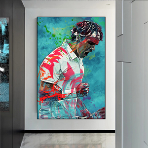 Roger Federer Canvas Wall Art: The Tennis Legend-Wall Posters