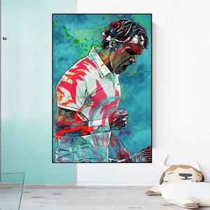 Roger Federer Canvas Wall Art: The Tennis Legend-Wall Posters