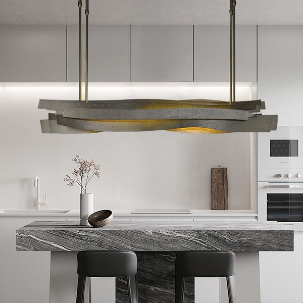 Rustic Chandelier - Illuminate Your Space-Kitchen Island