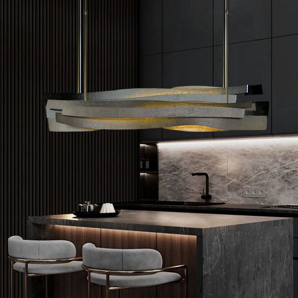 Rustic Chandelier - Illuminate Your Space-Kitchen Island