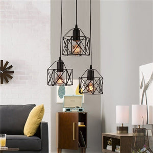 Rustic Industrial Pendant Light Hangings-Pendant Lights
