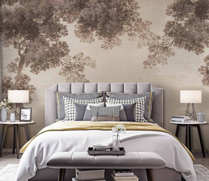 Sandstorm Tree DesignSandstorm Tree Design - Tree Wallpaper Murals-Trees Wallpaper