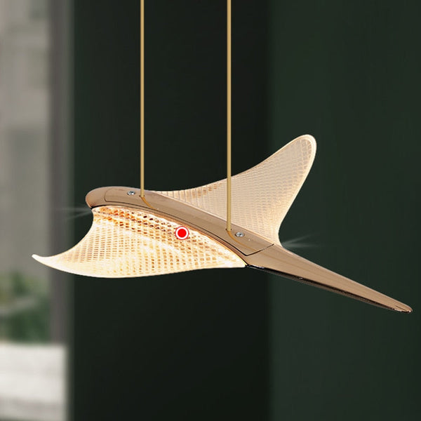 Seagull Hanging Light Staircase Chandelier – LED Lighting-Staircase Chandelier