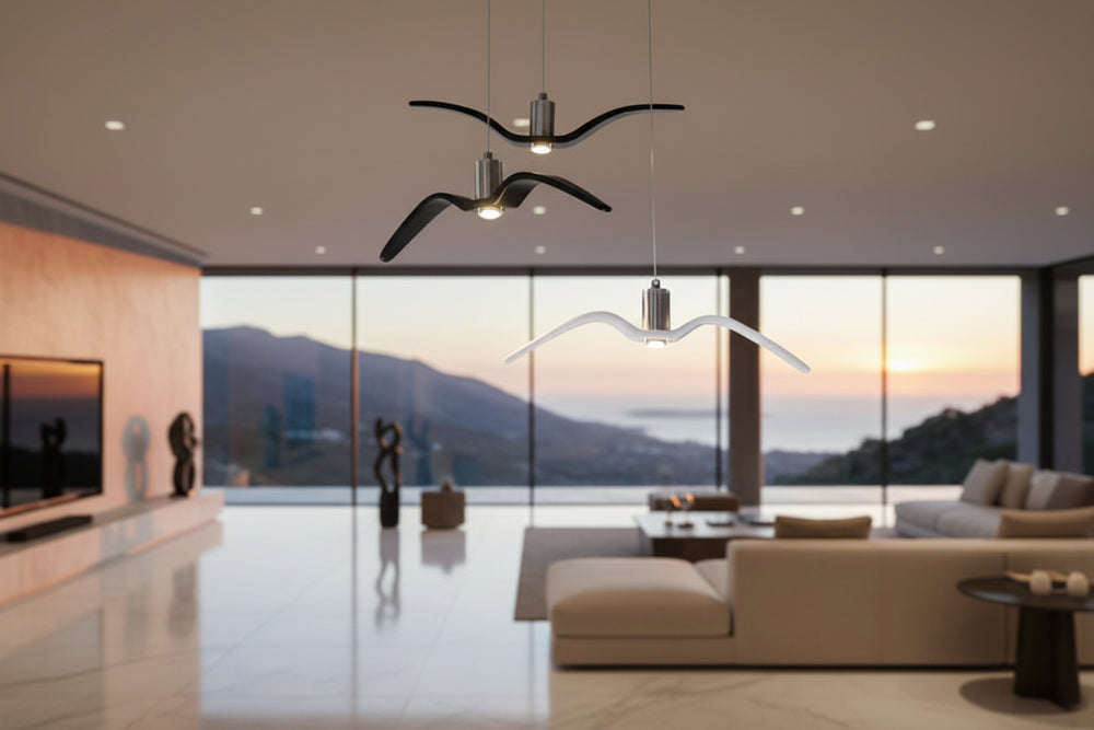 Seagulls Pendant Light: Unique Lighting Fixture-Pendant Lights