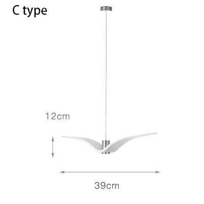 Seagulls Pendant Light: Unique Lighting Fixture-Pendant Lights