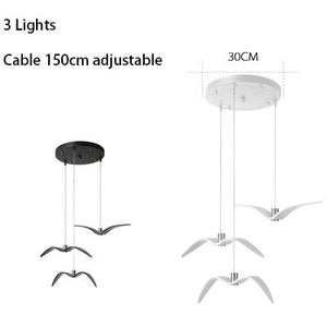 Seagulls Pendant Light: Unique Lighting Fixture-Pendant Lights