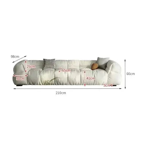 Sectional Puff Sofa for Living Room – Luxurious & Durable Sofa Set-Sofa Set