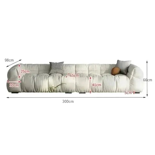 Sectional Puff Sofa for Living Room – Luxurious & Durable Sofa Set-Sofa Set