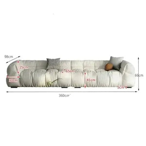 Sectional Puff Sofa for Living Room – Luxurious & Durable Sofa Set-Sofa Set