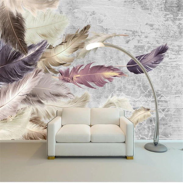 Shine Leaf Wallpaper Murals - Transform Your Space-Flower & Leaf Wallpaper