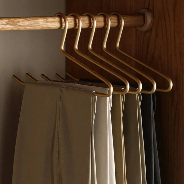 Shirt & Trouser Non-Slip Open Ended Hangers-Drying Racks & Hangers