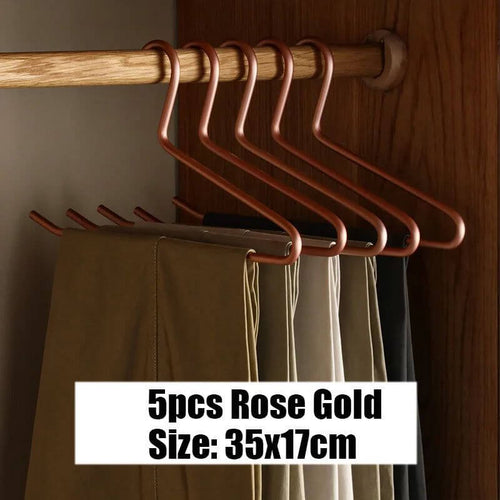 Shirt & Trouser Non-Slip Open Ended Hangers-Drying Racks & Hangers
