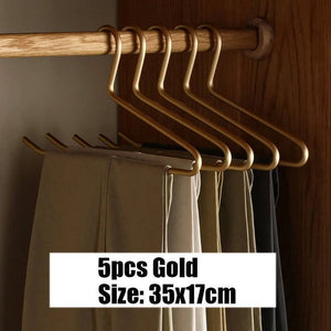 Shirt & Trouser Non-Slip Open Ended Hangers-Drying Racks & Hangers
