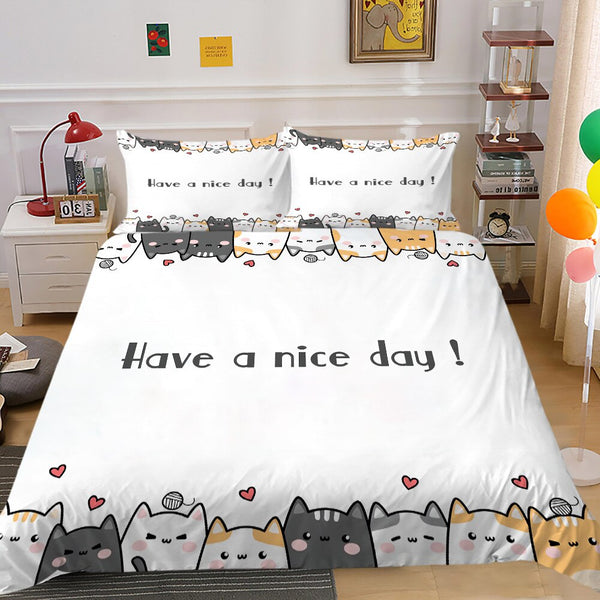 Shop Kitty Bedding Set - Quality and Comfort for Kids room-Bedding Set Kids