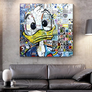 Shop the Donald Duck Poster - Only Beautiful Eyes!-Wall Posters