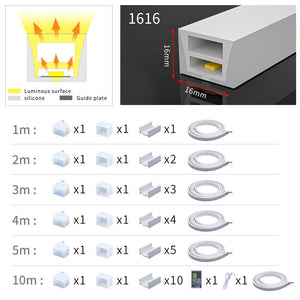 Silicone LED Light Strip - Neon Rope LED Light-LED Lights