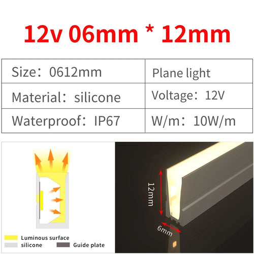 Silicone LED Light Strip - Neon Rope LED Light-LED Lights