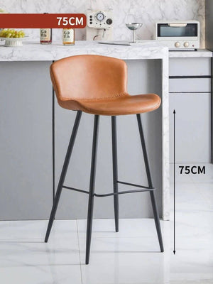 Sillas Ergonomic Bar Chairs for Kitchen Island-Bar Stools