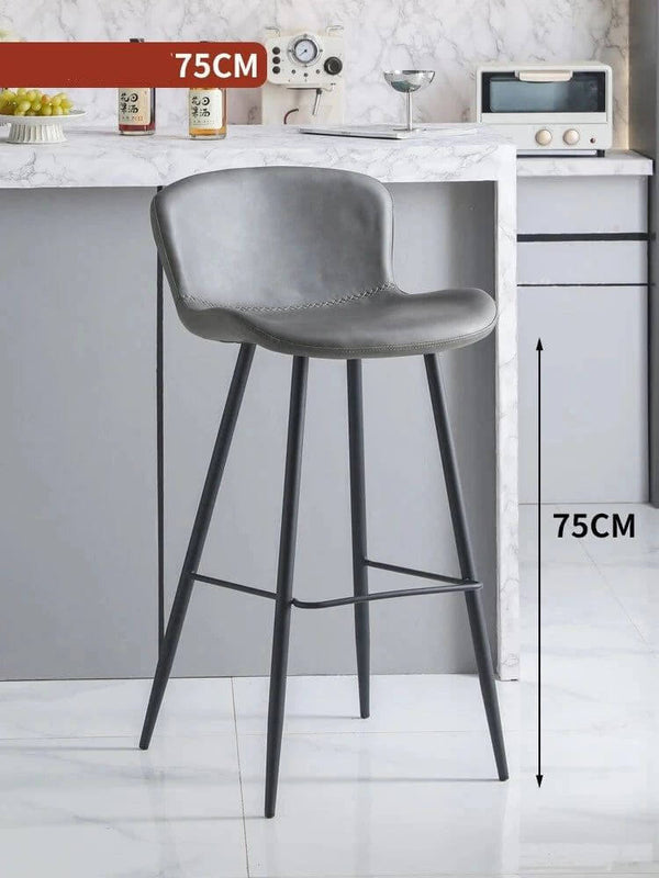 Sillas Ergonomic Bar Chairs for Kitchen Island-Bar Stools