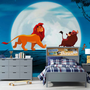 Simba & Puma Kids room Wallpaper-Kids Room Wallpaper