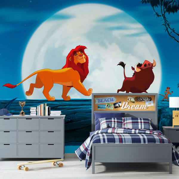 Simba & Puma Kids room Wallpaper-Kids Room Wallpaper