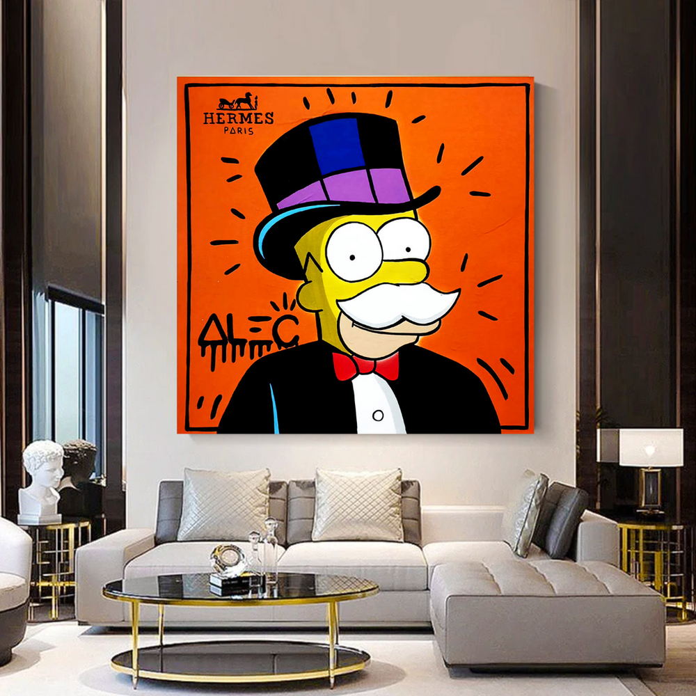 Simpsons Canvas Art by Alec-Wall Posters
