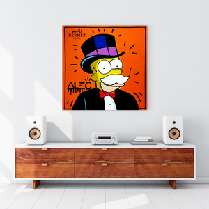 Simpsons Canvas Art by Alec-Wall Posters