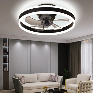 Smart LED Quiet Ceiling Fan Light 6-Speed-Ceiling Fans