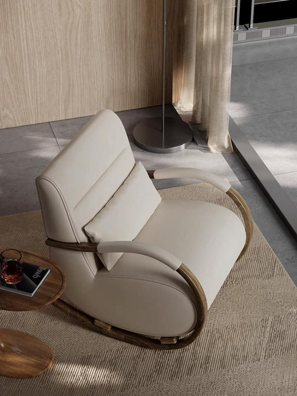 Snail Rocking Lazy Designer Chair-Arm Chairs, Recliners & Sleeper Chairs