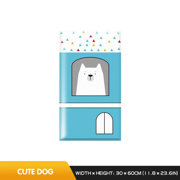 Snow Animal Anti-collision Wall Decoration for Toddlers Room-Anti Collision Padded Wall Stickers