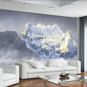 Snowy Alps Wallpaper: Captivating Scenery for All Seasons-Mountain Wallpaper