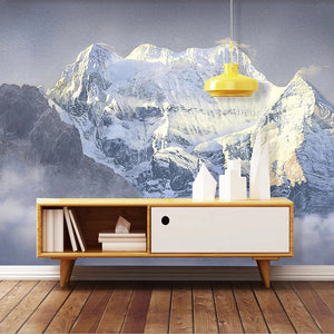 Snowy Alps Wallpaper: Captivating Scenery for All Seasons-Mountain Wallpaper