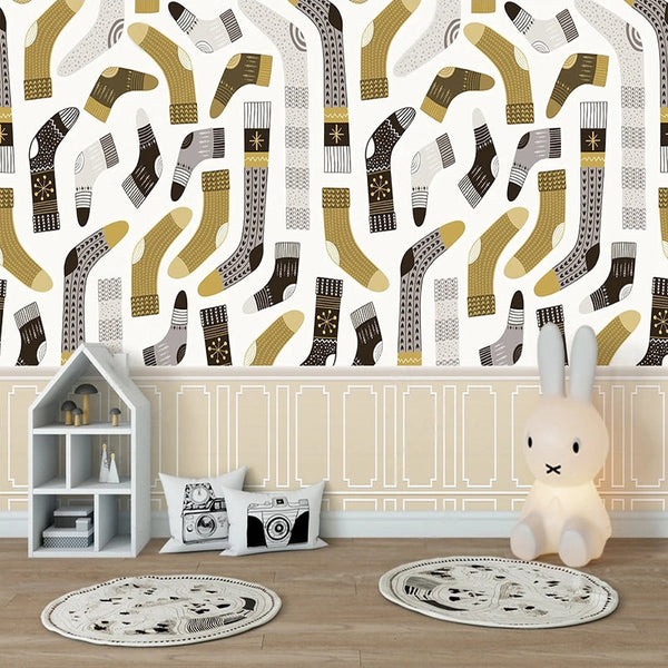 Sockville Wardrobe Room Wallpaper-Kids Room Wallpaper