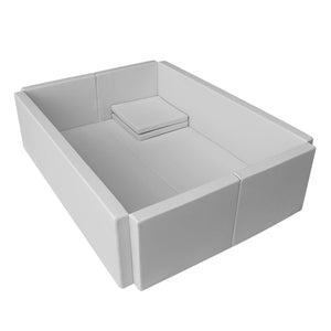 Soft Foam Foldable Grey Ball Pit Crawling Fence Children's Playground-Playpen and Ball Pits