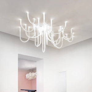 Soft Hose LED Ceiling Chandelier - Illuminate With Elegance-Ceiling Chandelier
