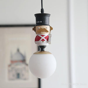 Soldiers Pendant Lighting For Kids Room-Kids Room Nursery Lighting