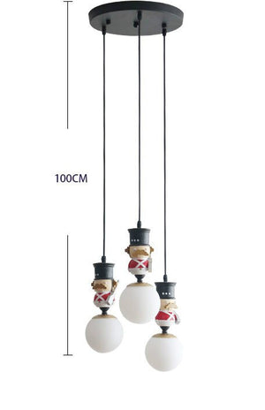 Soldiers Pendant Lighting For Kids Room-Kids Room Nursery Lighting