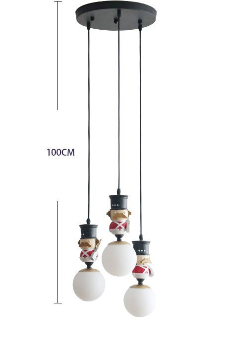 Soldiers Pendant Lighting For Kids Room-Kids Room Nursery Lighting
