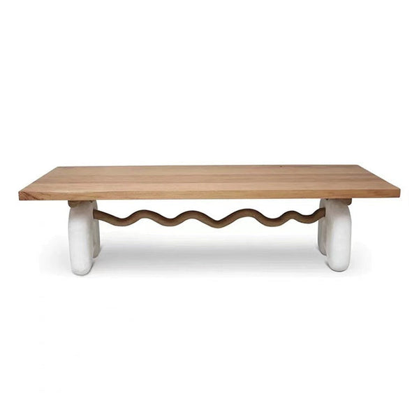 Solid Oak Wood Dining Table-Dining Tables