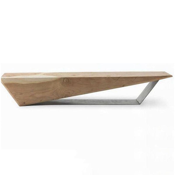 Solid Wood Bench: Expertly Crafted Furniture-Bench