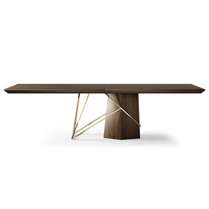 Solid Wood Designer Dining Table-Dining Tables