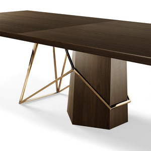 Solid Wood Designer Dining Table-Dining Tables