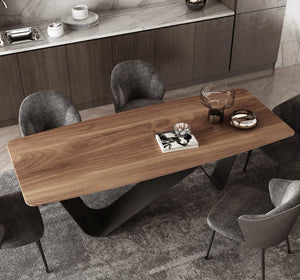 Solid Wood Dining Table-Dining Tables