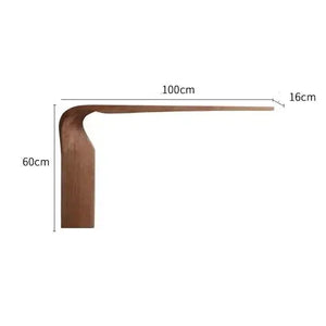 Solid Wood Trunk Console Table-Console Tables