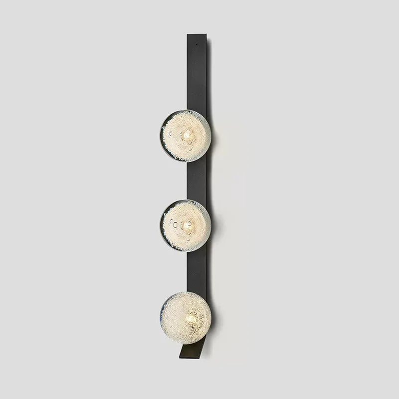 Soot Glass Bedroom Bedside Wall Lamps-Wall Lights