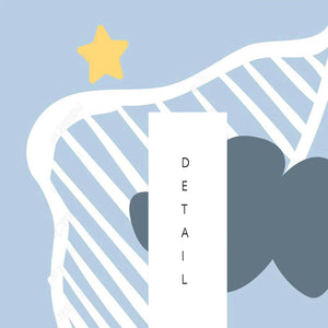 Space Adventure Sketch Nursery Wallpaper-Kids Room Wallpaper