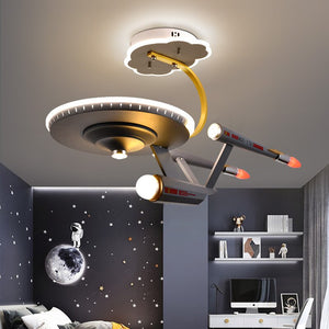 Space Ship Galaxy LED Light for Kids Room-Kids Room Nursery Lighting