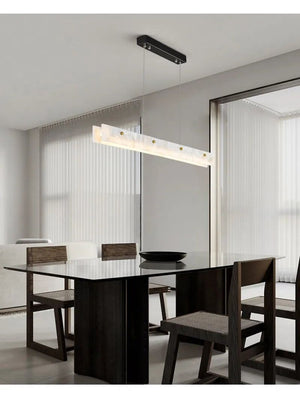 Spanish Marble LED Kitchen Island Dining Chandelier-Kitchen Island