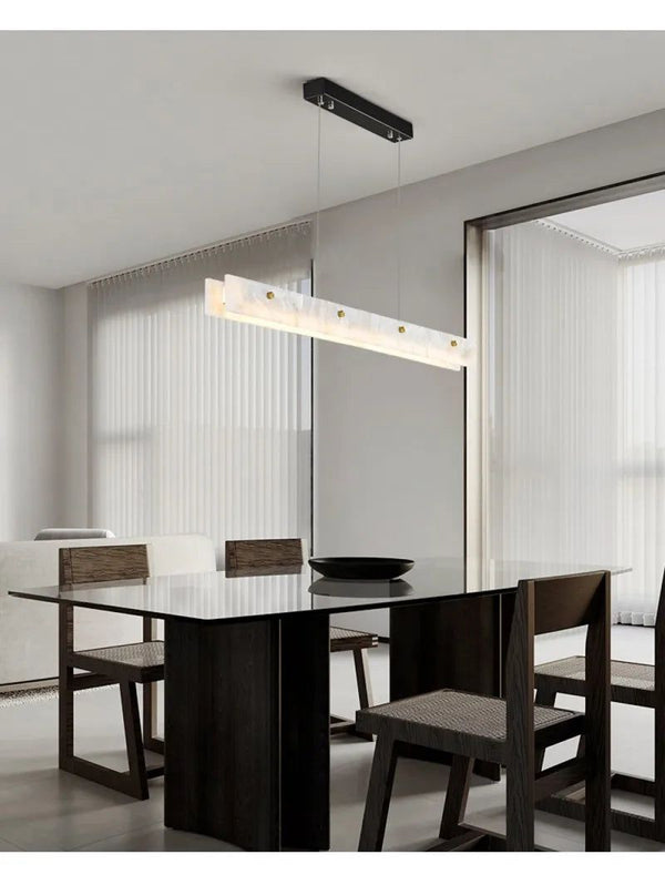 Spanish Marble LED Kitchen Island Dining Chandelier-Kitchen Island