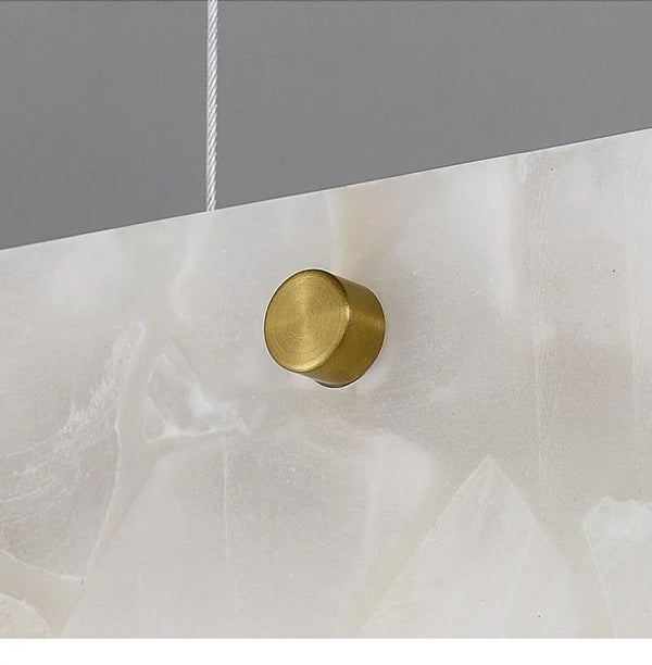 Spanish Marble LED Kitchen Island Dining Chandelier-Kitchen Island